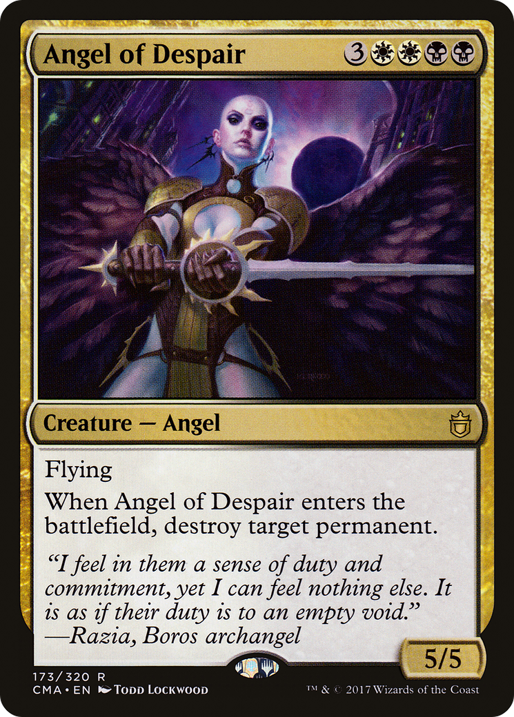 {R} Angel of Despair [Commander Anthology][CMA 173]