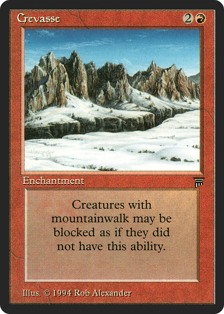 {C} Crevasse [Legends][LEG 138]