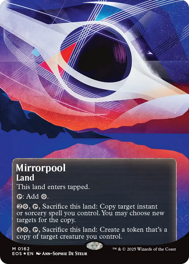 {R} Mirrorpool (0162) (Poster) (Galaxy Foil) [Edge of Eternities: Stellar Sights][EOS 162]