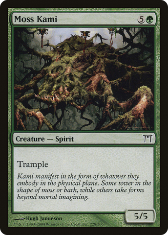 {C} Moss Kami [Champions of Kamigawa][CHK 228]