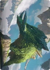 {A} Yasharn, Implacable Earth Art Card [Zendikar Rising Art Series][AZNR 081]