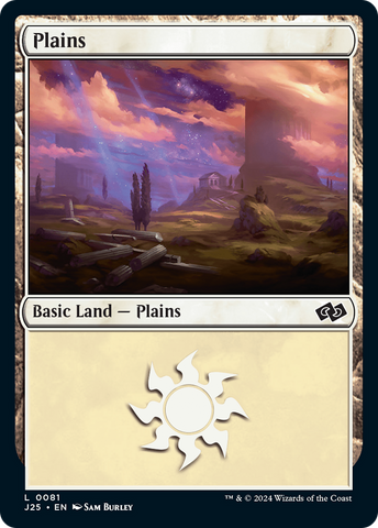 {B}[J25 081] Plains (81) [Foundations Jumpstart]