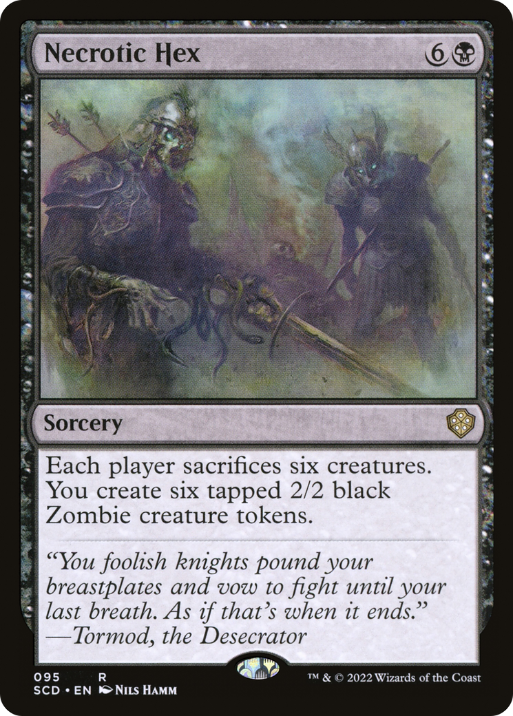 {R} Necrotic Hex [Starter Commander Decks][SCD 095]