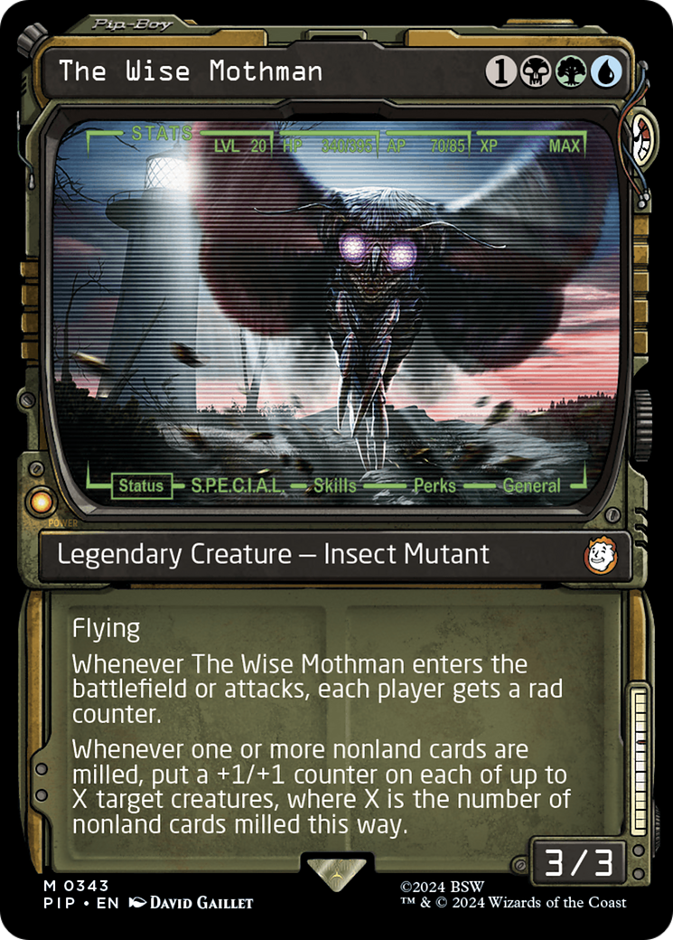 {R} The Wise Mothman (Showcase) [Fallout][PIP 343] - Misty Mountain Games