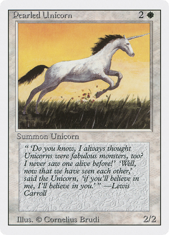 {C} Pearled Unicorn [Revised Edition][3ED 030]
