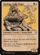 {C} Korlessa, Scale Singer (Showcase) [Commander Legends: Battle for Baldur's Gate][CLB 427]