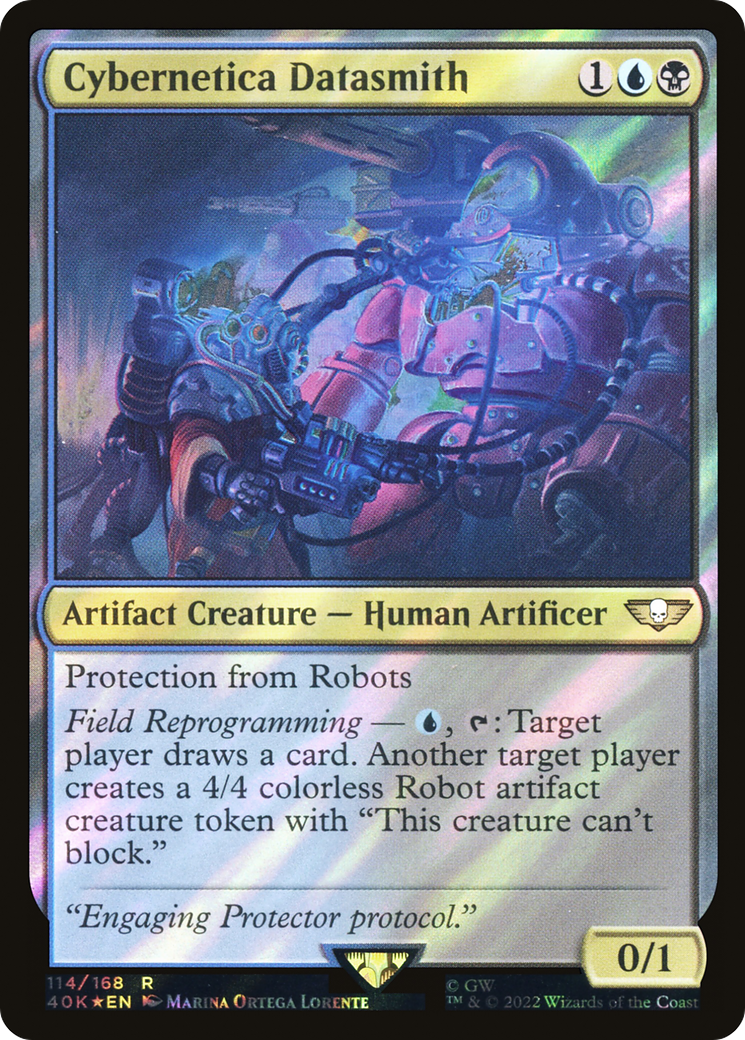 {R} Cybernetica Datasmith (Surge Foil) [Universes Beyond: Warhammer 40,000][SF 40K 114]