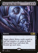 {R} Peer into the Abyss (Extended Art) [Core Set 2021][M21 360]