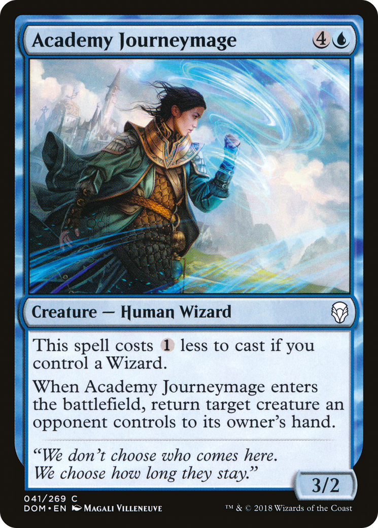 {C} Academy Journeymage [Dominaria][DOM 041]