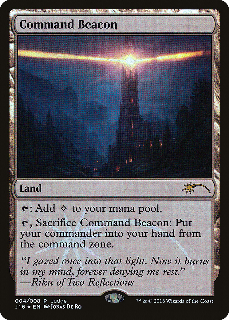 {R} Command Beacon [Judge Gift Cards 2016][PA J16 004] - Misty Mountain Games