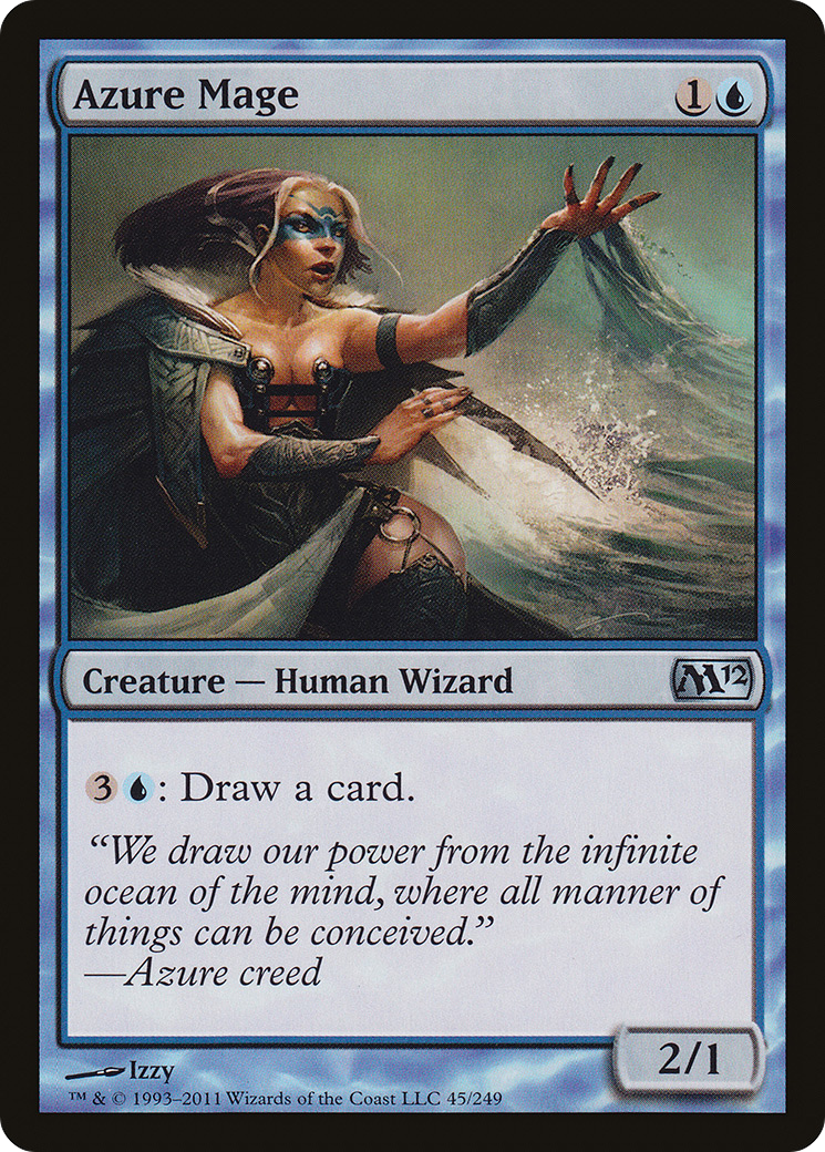 {C} Azure Mage [Magic 2012][M12 045]