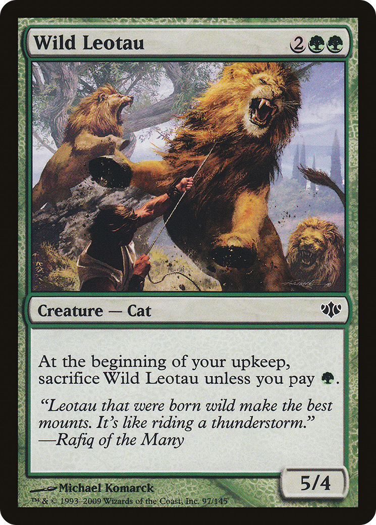 {C} Wild Leotau [Conflux][CON 097]
