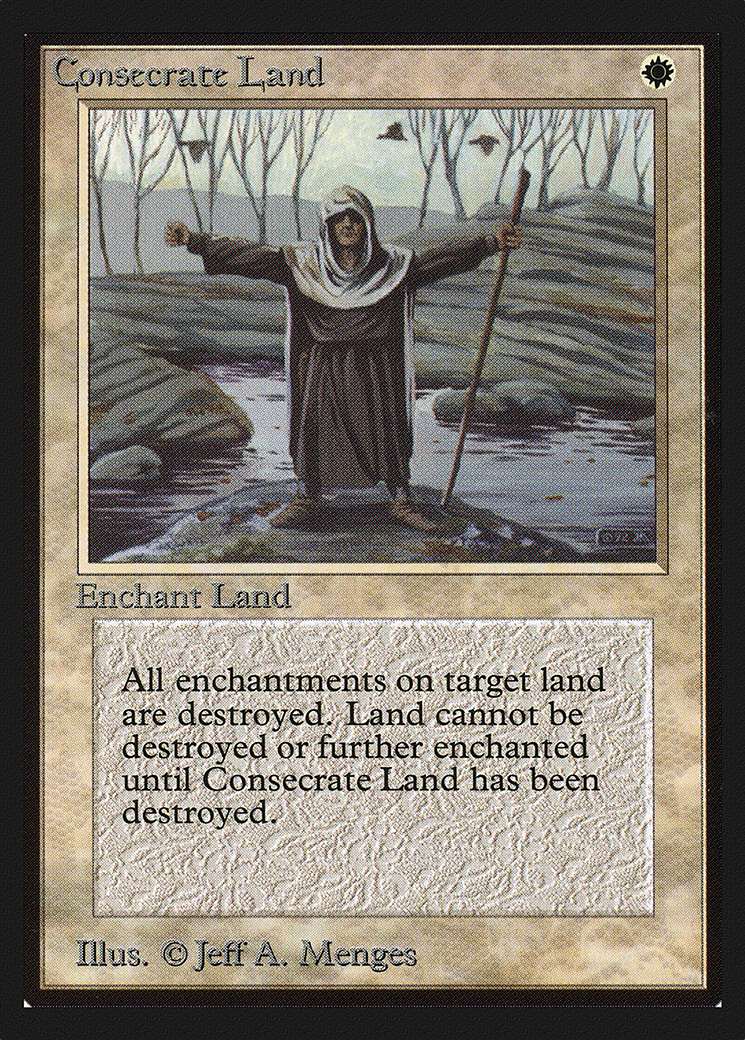 {C} Consecrate Land [International Collectorsâ Edition][GB CEI 015]