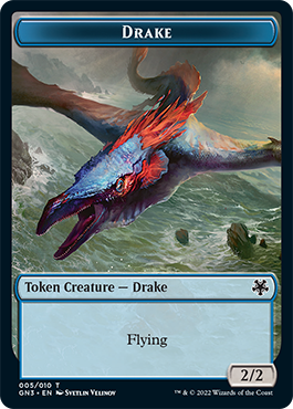 {T} Soldier // Drake Double-sided Token [Game Night 2022 Tokens][TGN3 005]