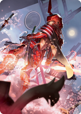 {A} Peerless Samurai Art Card [Kamigawa: Neon Dynasty Art Series][ANEO 063]