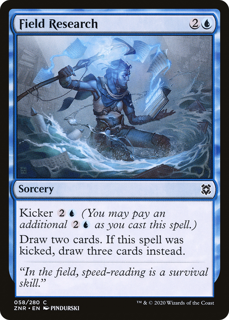 {C} Field Research [Zendikar Rising][ZNR 058]