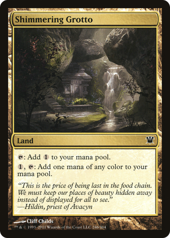 {C} Shimmering Grotto [Innistrad][ISD 246]