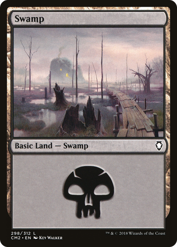 {B}[CM2 298] Swamp (298) [Commander Anthology Volume II]