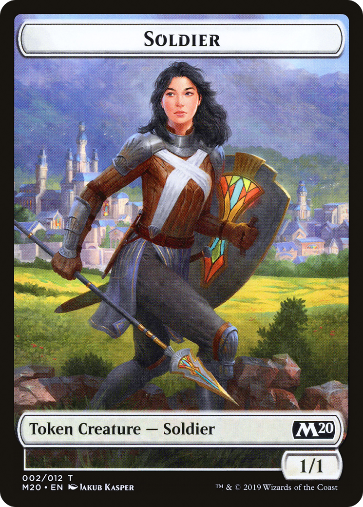 {T} Soldier Token [Core Set 2020 Tokens][TM20 002]