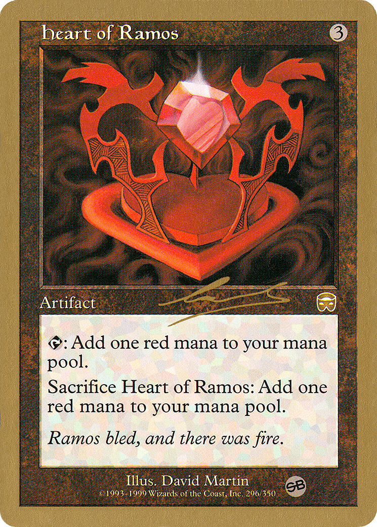 {R} Heart of Ramos (Nicolas Labarre) (SB) [World Championship Decks 2000][GB WC00 NL296SB]