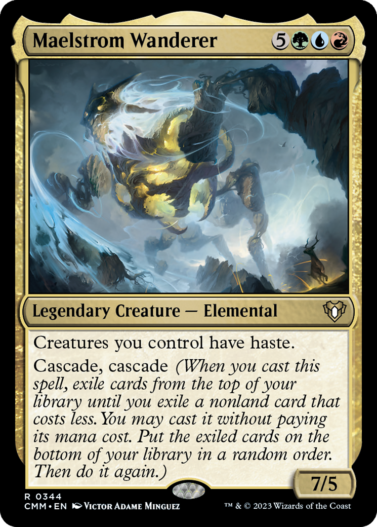 {R} Maelstrom Wanderer [Commander Masters][CMM 344]