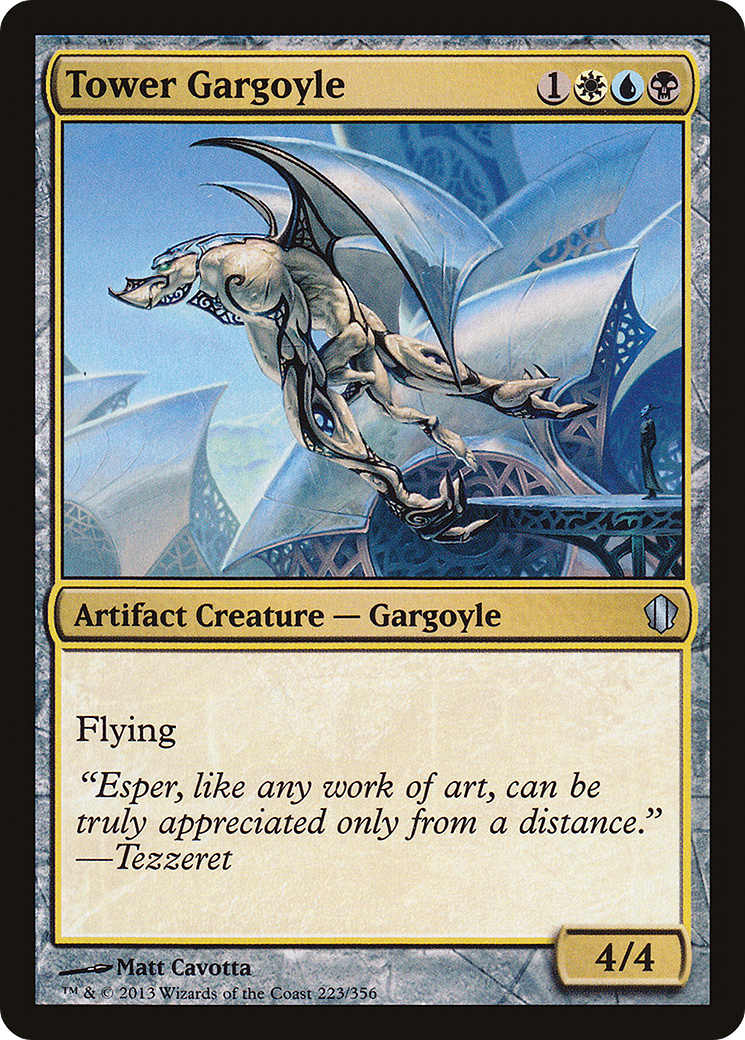 {C} Tower Gargoyle [Commander 2013][C13 223]