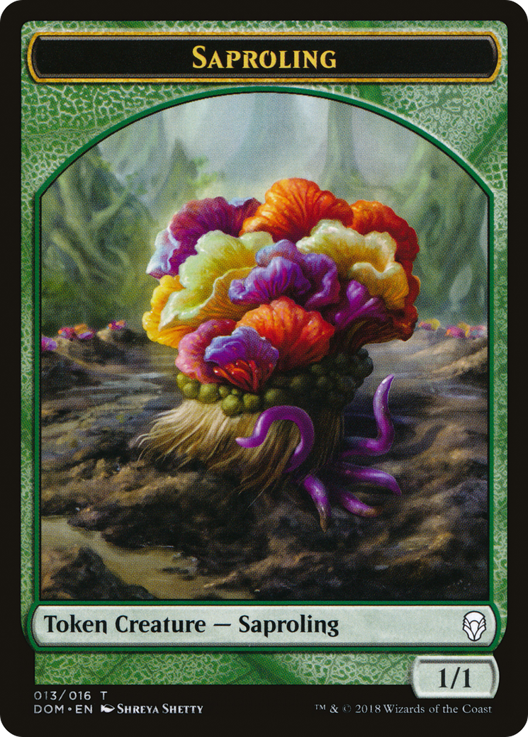 {T} Saproling Token (013/016) [Dominaria Tokens][TDOM 013]