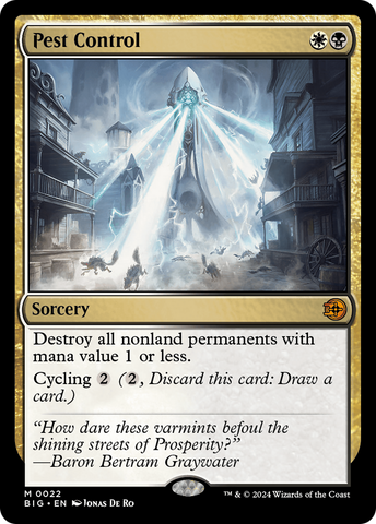 {@R} Pest Control [Outlaws of Thunder Junction: The Big Score][BIG 022]