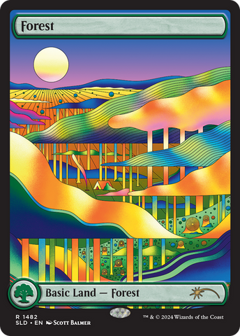 {B}[SLD 1482] Forest (1482) [Secret Lair Drop Series]