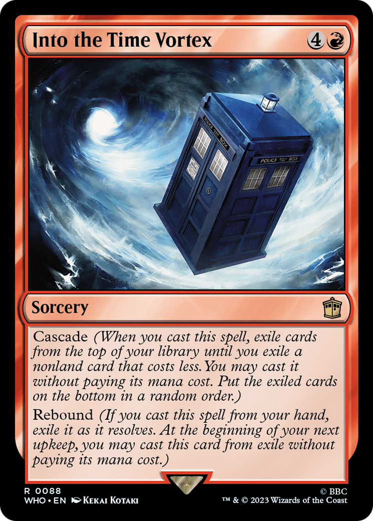 {R} Into the Time Vortex [Doctor Who][WHO 088]