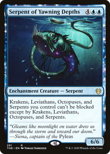 {R} Serpent of Yawning Depths [Theros Beyond Death][THB 291]