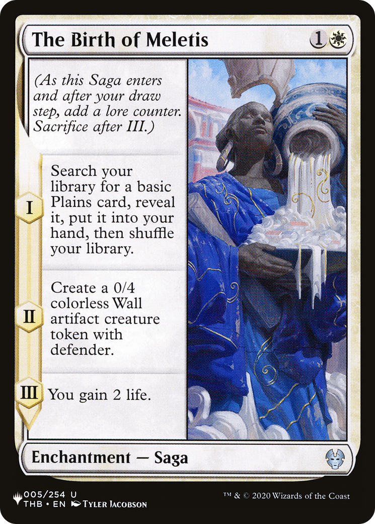The Birth of Meletis [LIST 005/254]