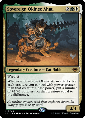 {@R} Sovereign Okinec Ahau (Promo Pack) [The Lost Caverns of Ixalan Promos][PP LCI 240]