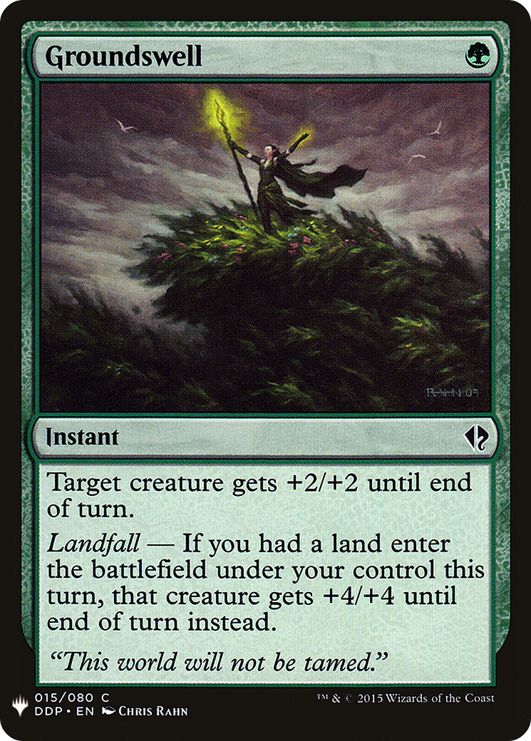 {C} Groundswell [Mystery Booster][LS DDP 015]