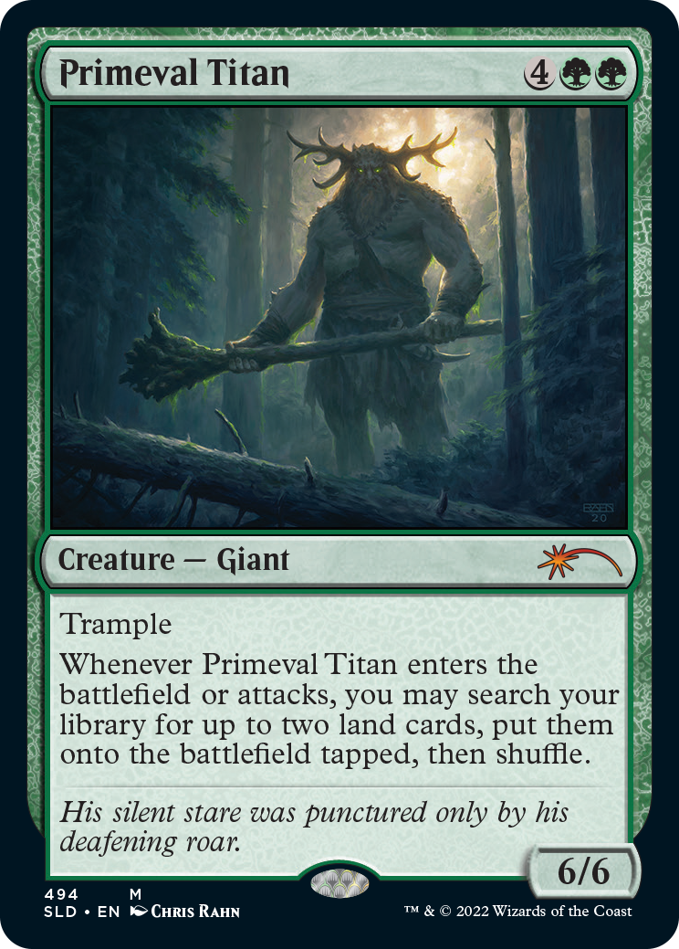 {R} Primeval Titan [Secret Lair Drop Series][SLD 494]