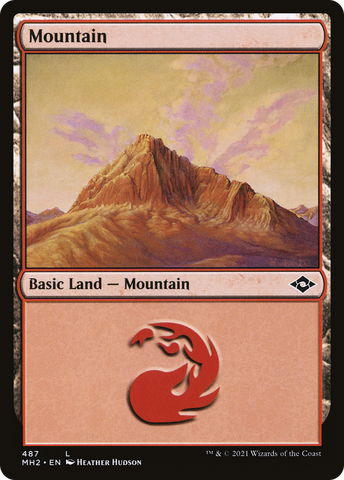 {B}[MH2 487] Mountain (487) [Modern Horizons 2]