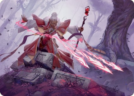 {A} Magic Missile Art Card [Dungeons & Dragons: Adventures in the Forgotten Realms Art Series][AAFR 048]