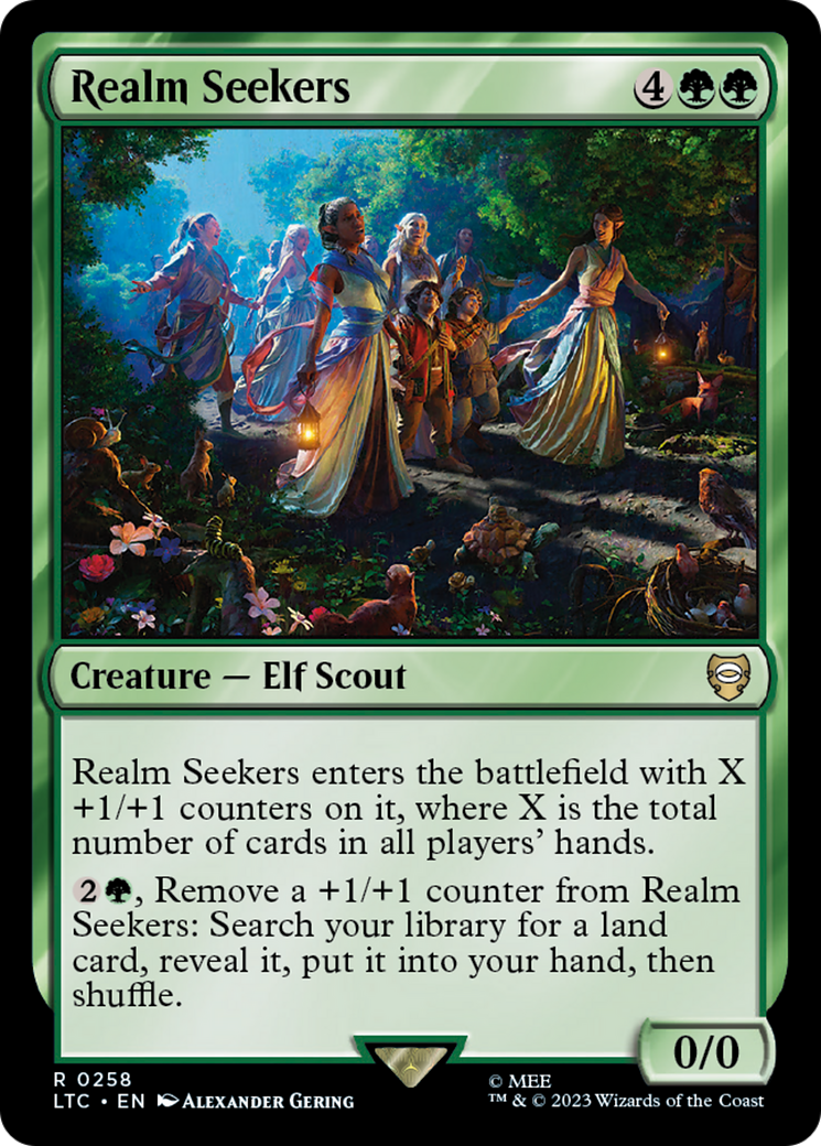 {R} Realm Seekers [The Lord of the Rings: Tales of Middle-Earth Commander][LTC 258]