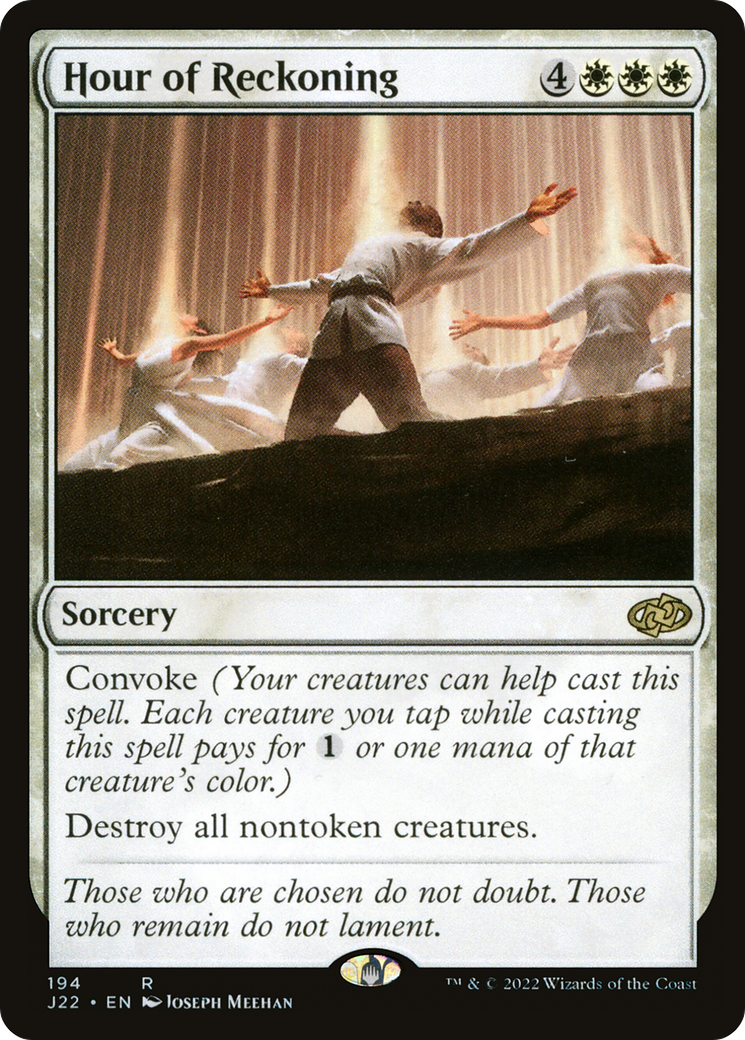 {R} Hour of Reckoning [Jumpstart 2022][J22 194]