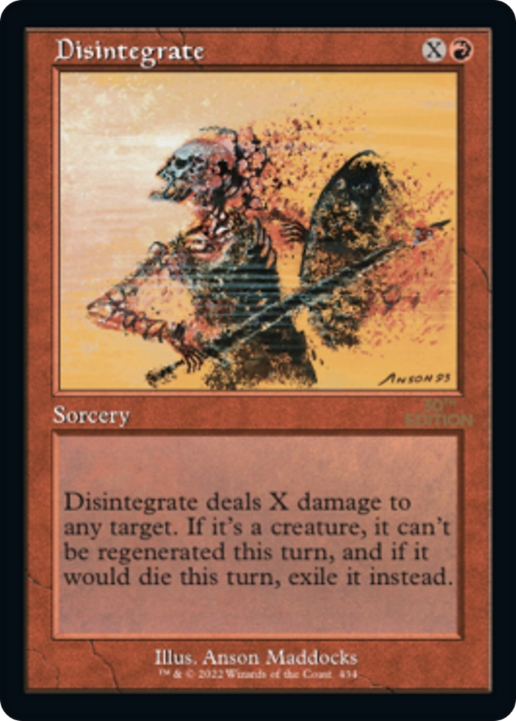 {C} Disintegrate (Retro) [30th Anniversary Edition][30A 434]