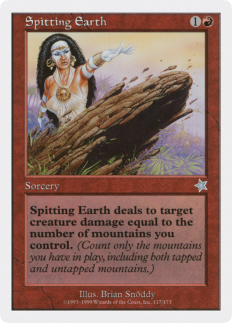 {C} Spitting Earth [Starter 1999][S99 117]