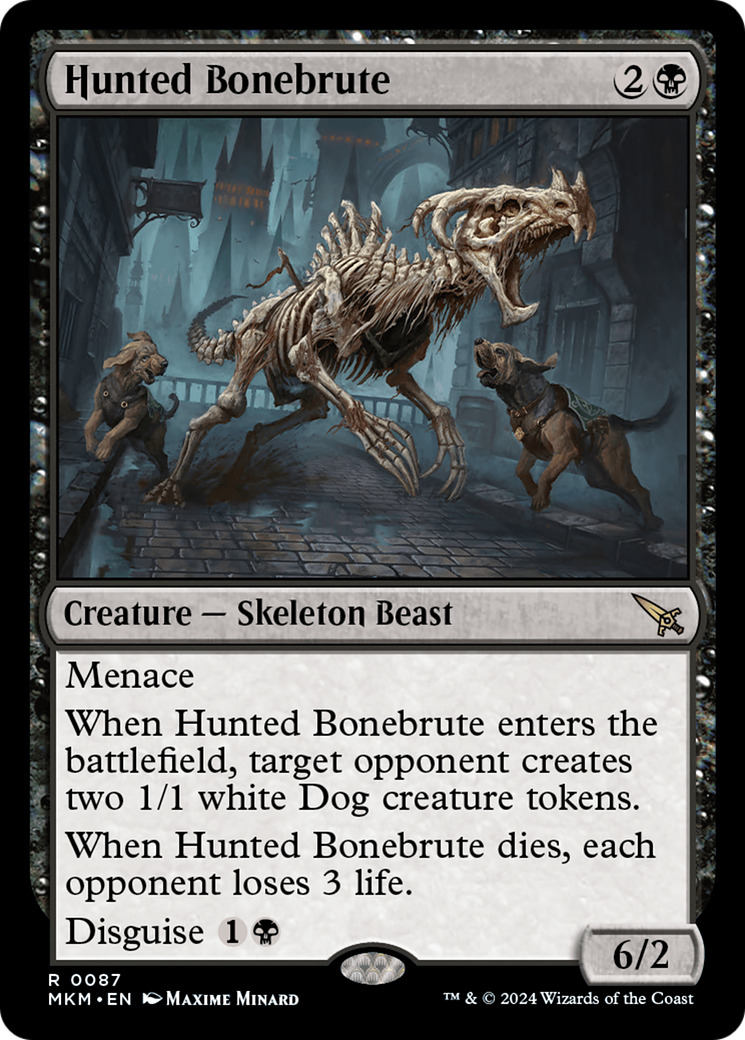 {@R} Hunted Bonebrute [Murders at Karlov Manor][MKM 087]