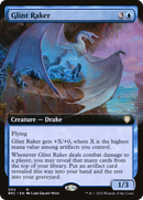 {R} Glint Raker (Extended Art) [The Brothers' War Commander][BRC 054]