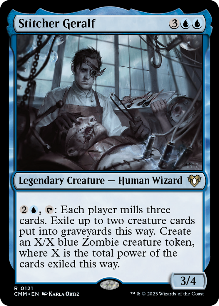 {R} Stitcher Geralf [Commander Masters][CMM 121]