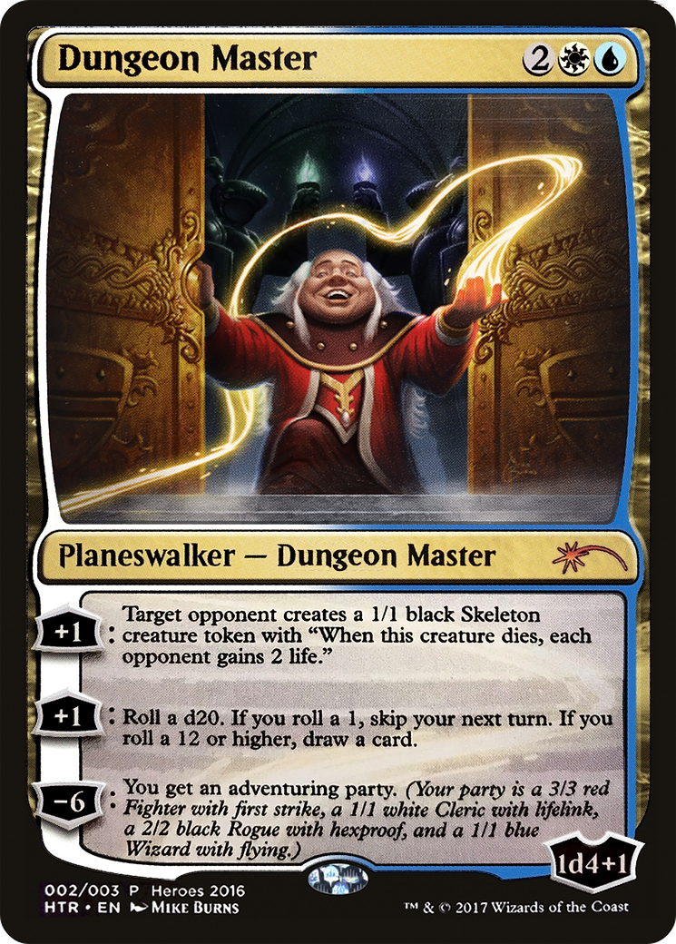 {R} Dungeon Master [Heroes of the Realm][PA H16 002]