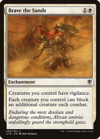 {C} Brave the Sands [Commander 2016][C16 060]