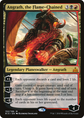 {R} Angrath, the Flame-Chained [Rivals of Ixalan][RIX 152]