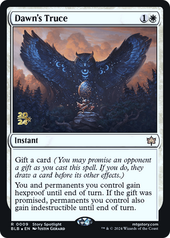 {@R} Dawn's Truce [Bloomburrow Prerelease Promos][PR BLB 009]
