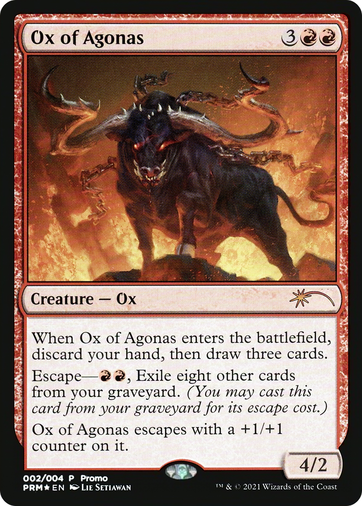 {R} Ox of Agonas [Year of the Ox 2021][PA PL21 002]