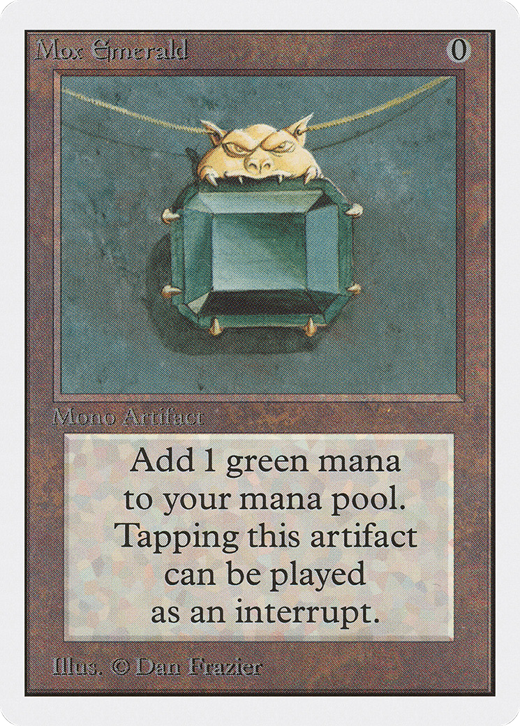 {R} Mox Emerald [Unlimited Edition][2ED 262]